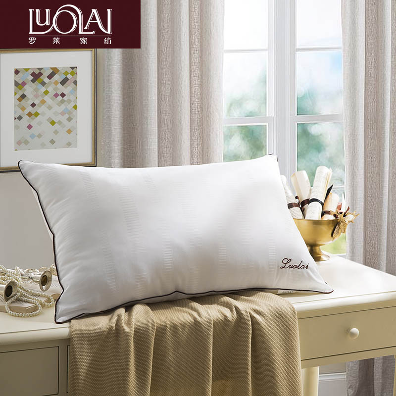 luolai罗莱家纺枕头枕芯舒睡酒店枕头护颈枕视频