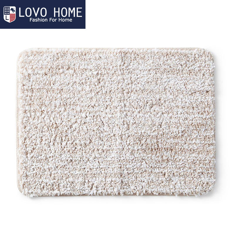 LOVO HOME 抗菌吸水簇绒地垫 45*60cm