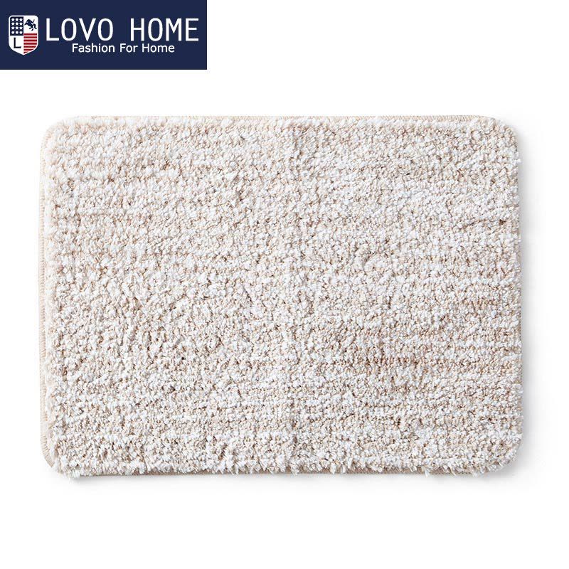 LOVO HOME 抗菌吸水簇绒地垫 45*60cm图片
