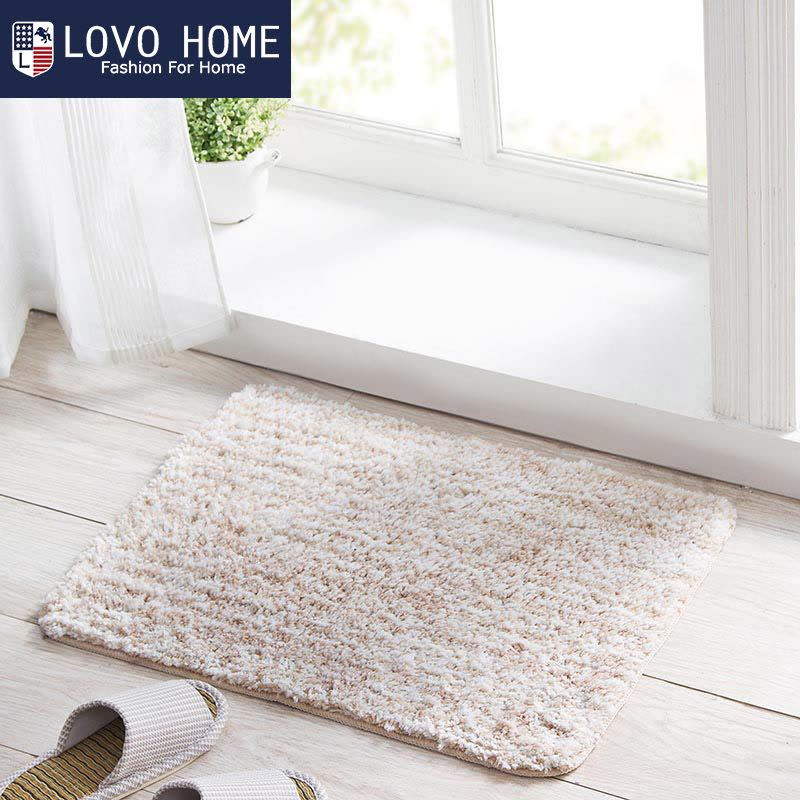 LOVO HOME 抗菌吸水簇绒地垫 45*60cm图片