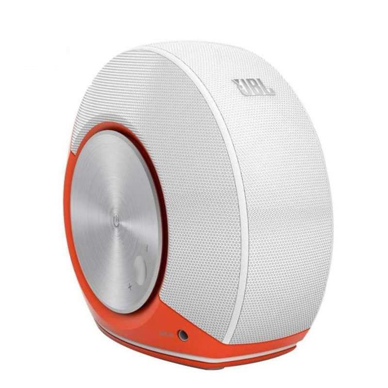 JBL PEBBLES 音乐蜗牛多媒体迷你桌面小音响2.0 笔记本电脑音响音箱 - 白橙色图片