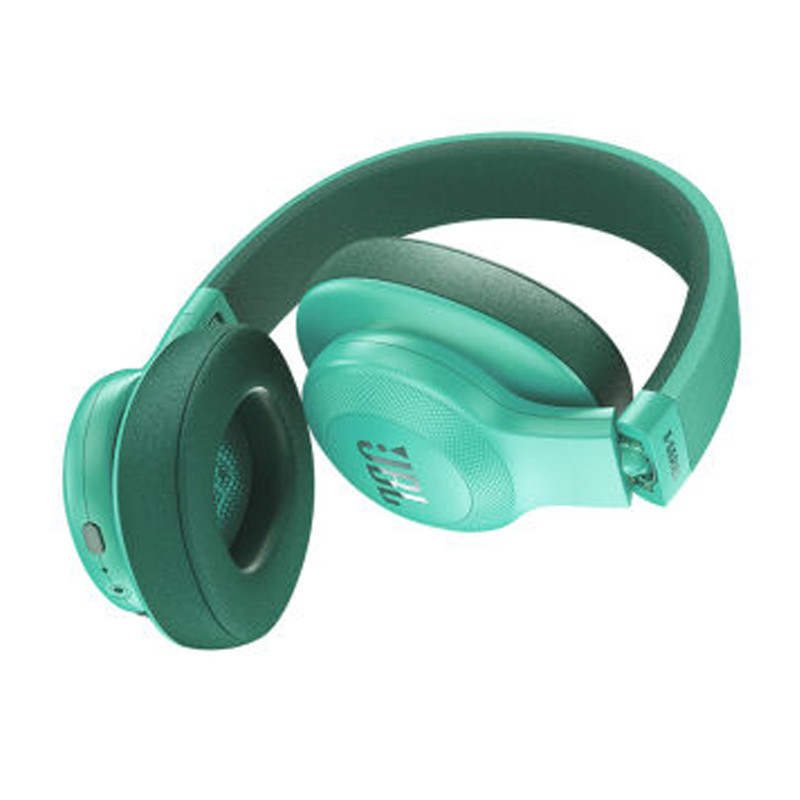 JBL E55BT头戴式无线蓝牙耳机 -青色