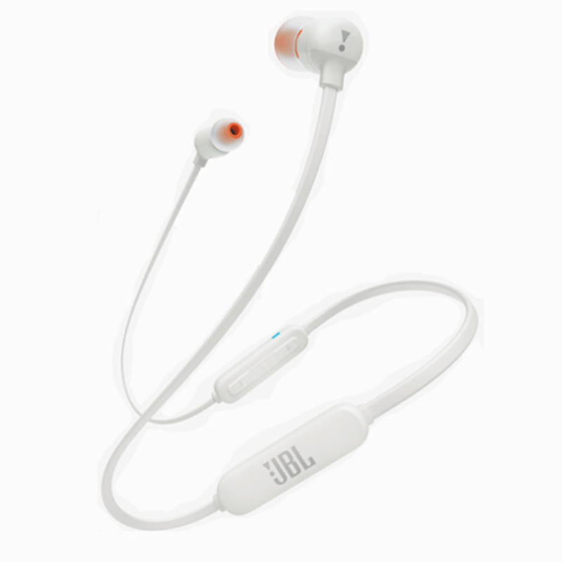 JBL T110BT 无线蓝牙耳机 入耳式耳机 白色