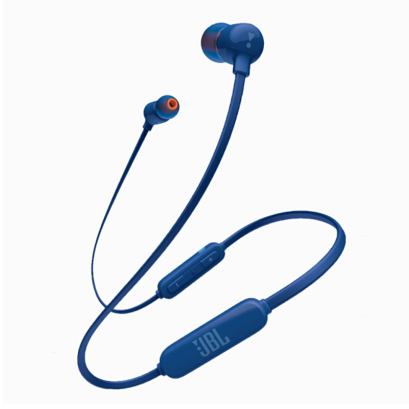JBL T110BT 无线蓝牙耳机 入耳式耳机 手机耳机蓝色