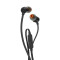 JBL T110 入耳式音乐耳机 黑色