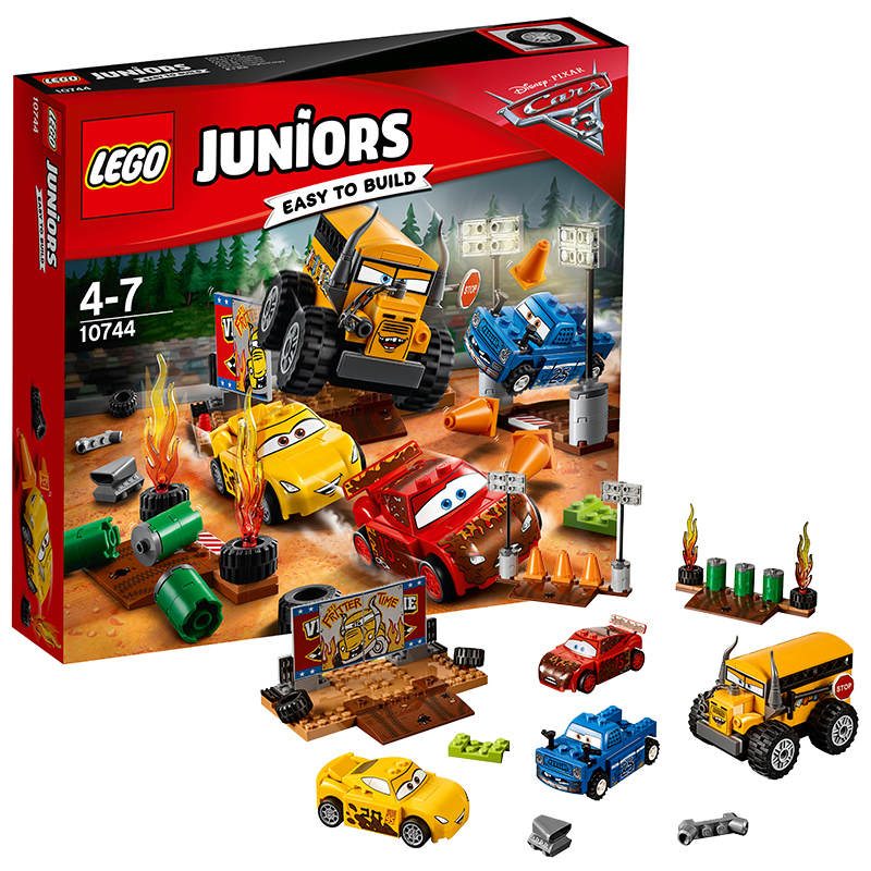 LEGO乐高 Juniors小拼砌师系列 雷霆山谷疯狂8圈赛10744