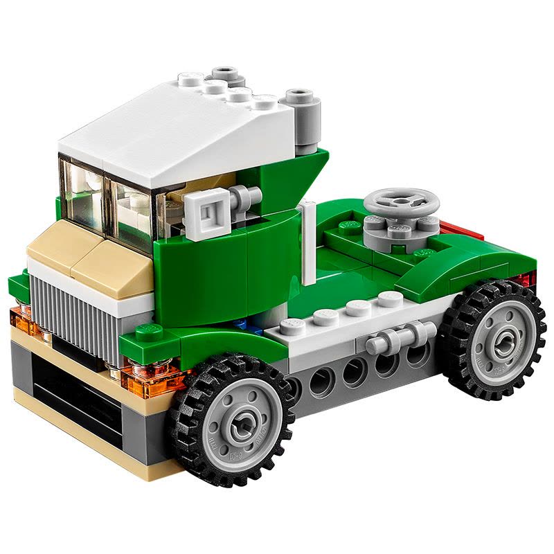 LEGO乐高 Creator创意百变系列 绿色敞篷车31056 塑料玩具 50-100块 6-14岁图片