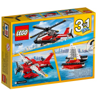 LEGO乐高 Creator创意百变系列 直升机突击31057 塑料玩具 6-14岁 100-200块