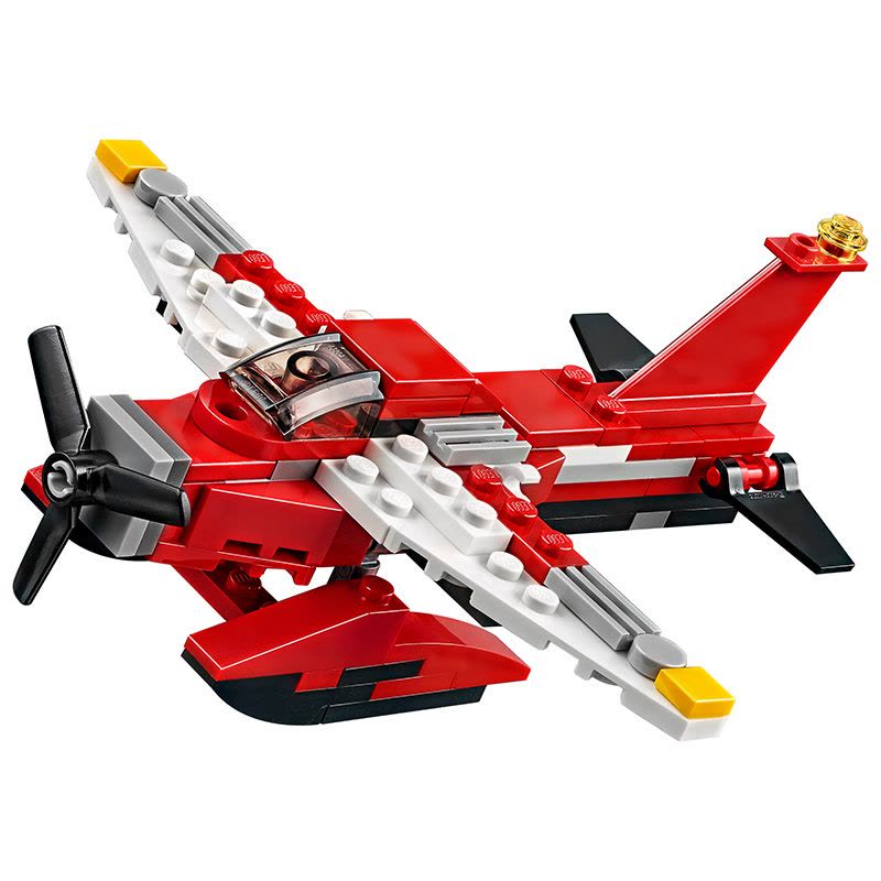 LEGO乐高 Creator创意百变系列 直升机突击31057 塑料玩具 6-14岁 100-200块图片