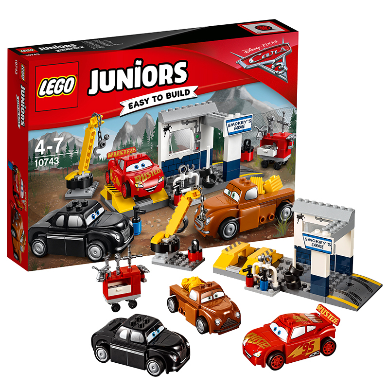 LEGO乐高 Juniors小拼砌师系列 Smokey的车库10743
