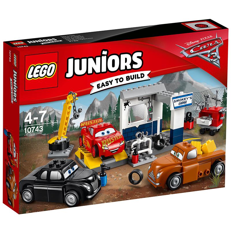 LEGO乐高 Juniors小拼砌师系列 Smokey的车库10743