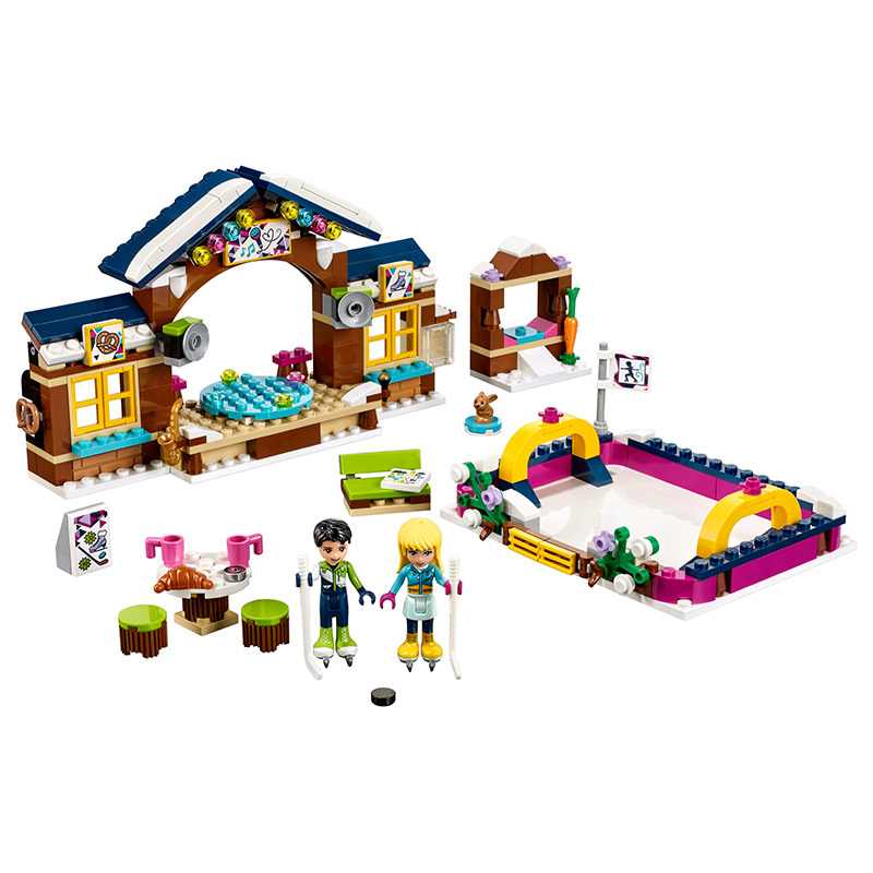 LEGO乐高 Friends好朋友系列 滑雪度假村溜冰场41322 6-12岁 塑料玩具 200块以上