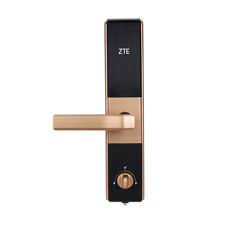 中兴(ZTE)HL533 智能门锁指纹防盗门锁家用滑盖木门别墅大门 刷卡电子密码锁