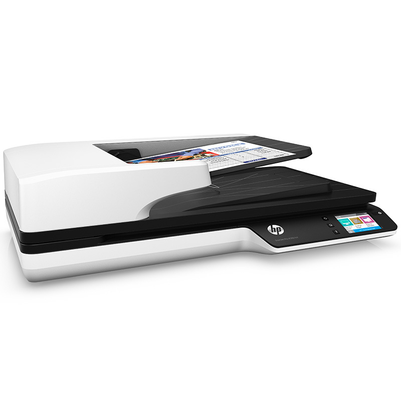 惠普(HP)SCANJET PRO 4500 FN1平板馈纸式专用扫描仪 (优享服务)