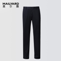 美尔雅（MAILYARD）男式休闲裤 春夏薄款商务修身男士休闲长裤 098