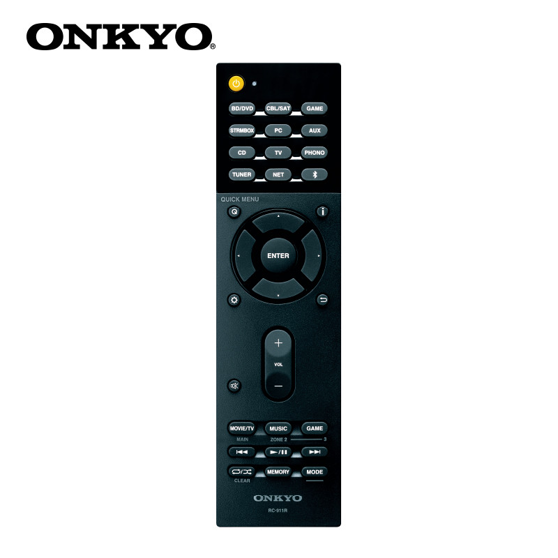 安桥(Onkyo)TX-NR575E(B)音响 音箱 7.2声道AV功放 进口家庭影院 杜比全景声功放