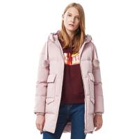 波司登2017年冬季新宽松加厚中长款羽绒服女连帽时尚潮B70141154_1