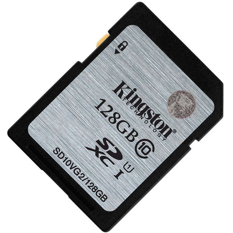 金士顿(Kingston)SD卡(SD10VG2/128G) 80MB/s 相机存储卡 Class10 UHS-I