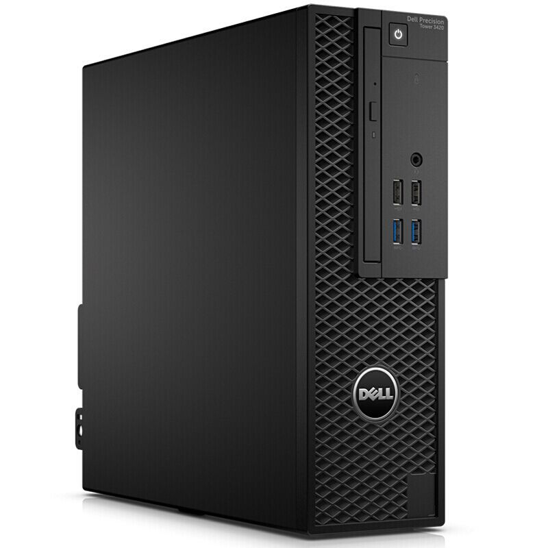 戴尔（DELL）Precision T3420 塔式图形工作站 E3-1225v6 8G 2T 集显 win10家庭3年