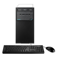 华硕商用台式机BM4CD-A G4400,4G,500G,WIN7专业版, 21.5寸