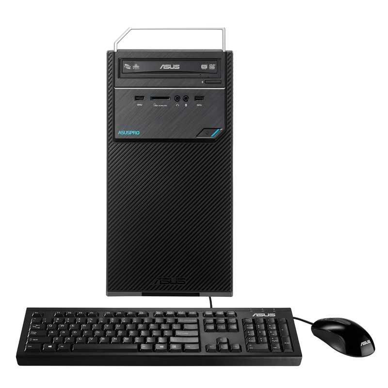 华硕商用台式机BM4CD-A G4400,4G,500G,WIN7专业版, 21.5寸