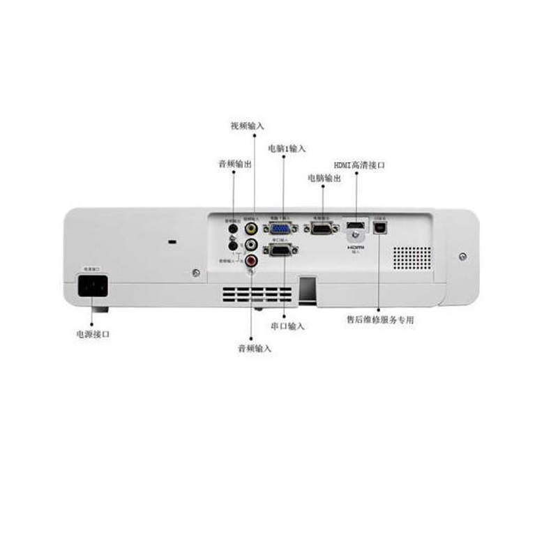 松下(Panasonic)PT-UX315C 商务教育投影仪+100英寸4:3电动幕布 套餐