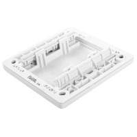 飞雕(FEIDIAO)开关插座面板 空白面板 插座盖板空面板白盖板 盖线盒 86型A3嘉润白