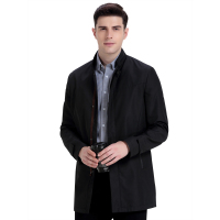 红豆男装 商务休闲风衣 中长款英伦风风衣