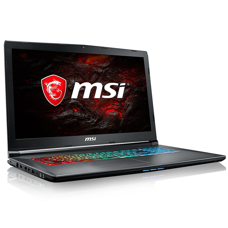 微星(MSI)GF72VR-673 17.3游戏本笔记本电脑 i7-7700HQ 128GB+1TB GTX1060