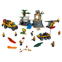 LEGO乐高 City城市系列 丛林勘探场60161
