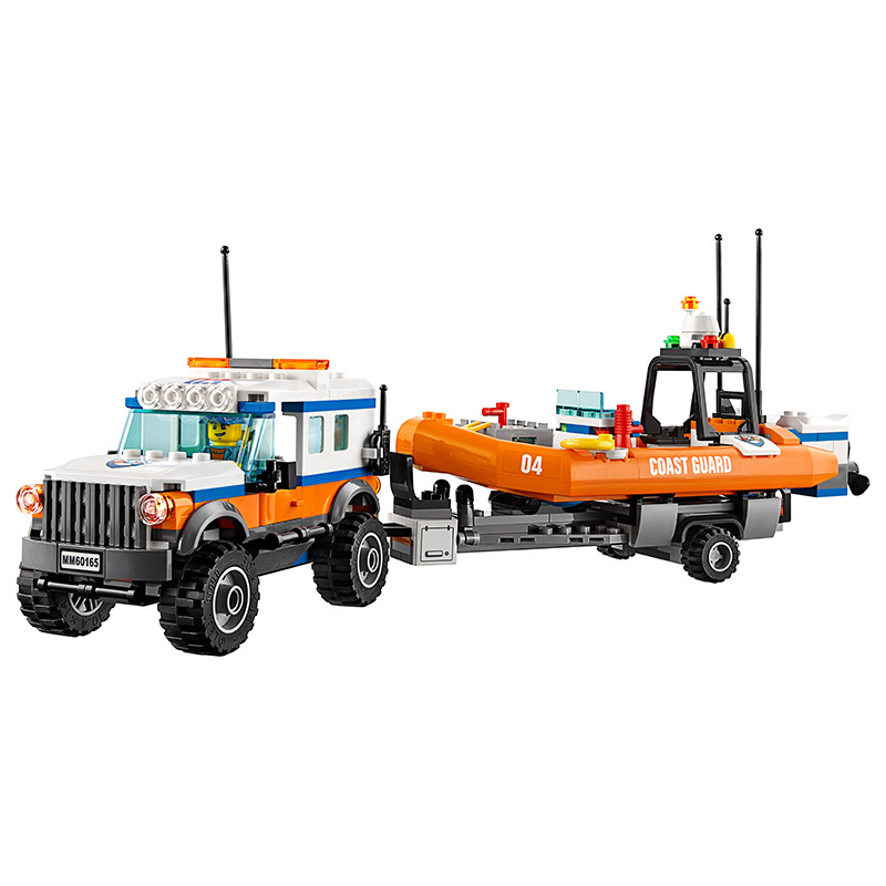 LEGO乐高 City城市系列 四驱动力应急中心60165 200块以上 塑料玩具 5-12岁