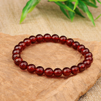 凝萃 石榴石手链7mm女款