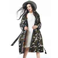 UHH68706进口澳洲羊毛女式迷彩外套