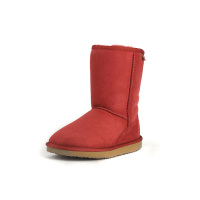 JUMBOUGG澳洲羊皮毛一体雪地靴女中筒靴加厚冬季保暖防滑第一代50250