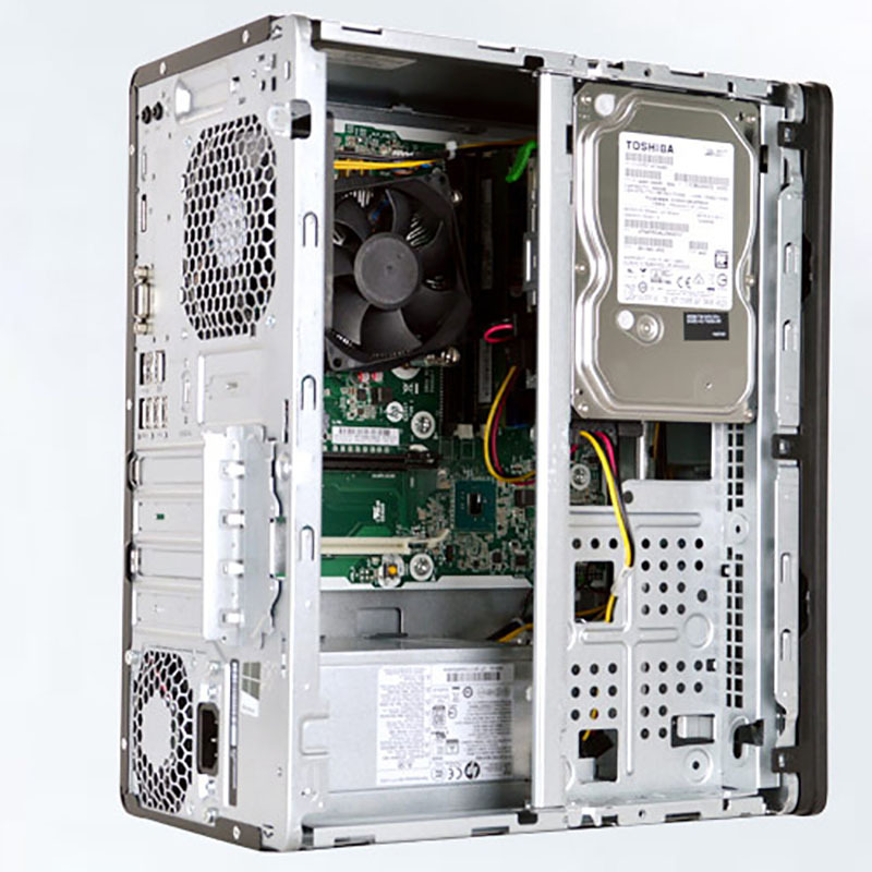 惠普 480 G4 台式电脑（i3- 7100/4G/128G+1T/集显/DVDRW/DOS/21.5寸显示器/5年）