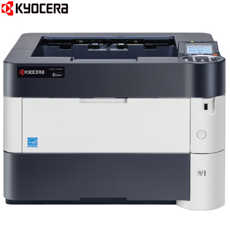 京瓷(KYOCERA) ECOSYS P4040DN A3商用黑白激光打印机 自动双面打印 有线网络打印高清大图