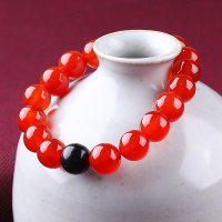 凝萃 玛瑙红色手链神秘气息