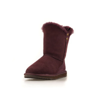 JUMBOUGG简帛澳洲羊皮毛一体雪地靴女保暖防滑平底中筒靴子第一代50268