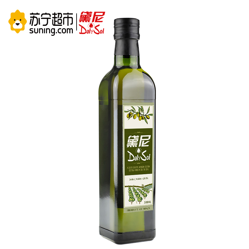 黛尼(DalySol)特级初榨橄榄油500ml 西班牙原瓶进口