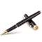 得力(deli)S86宝珠笔 0.5mm 高贵商务礼品盒金属签字中性笔 黑色水笔 签字笔 黑笔 财务用笔 水性笔