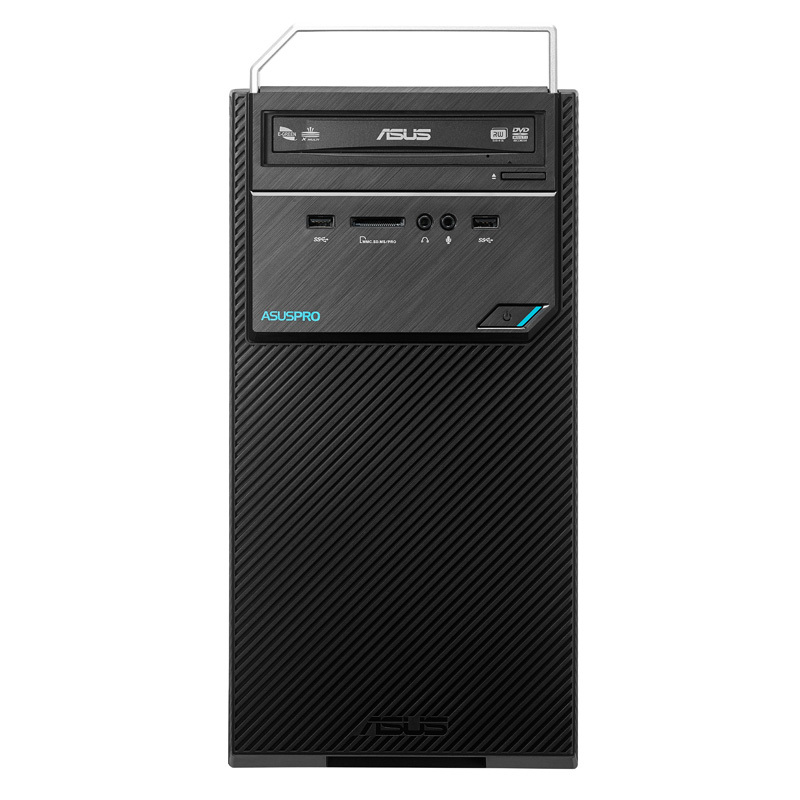 华硕(ASUS)台式机整机BM4CD-A 21.5寸显示器( I3 6100 4G 500G 集显 黑 无系统)