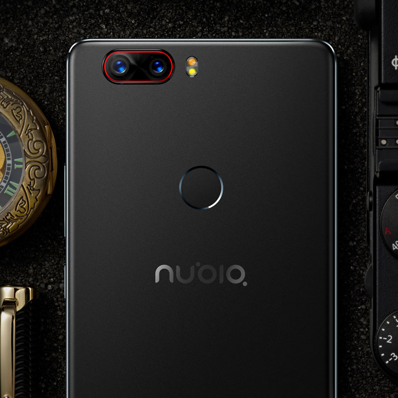 [3期免息]努比亚(nubia) Z17 8GB+64GB 联通移动电信 全网通4G手机 曜石黑