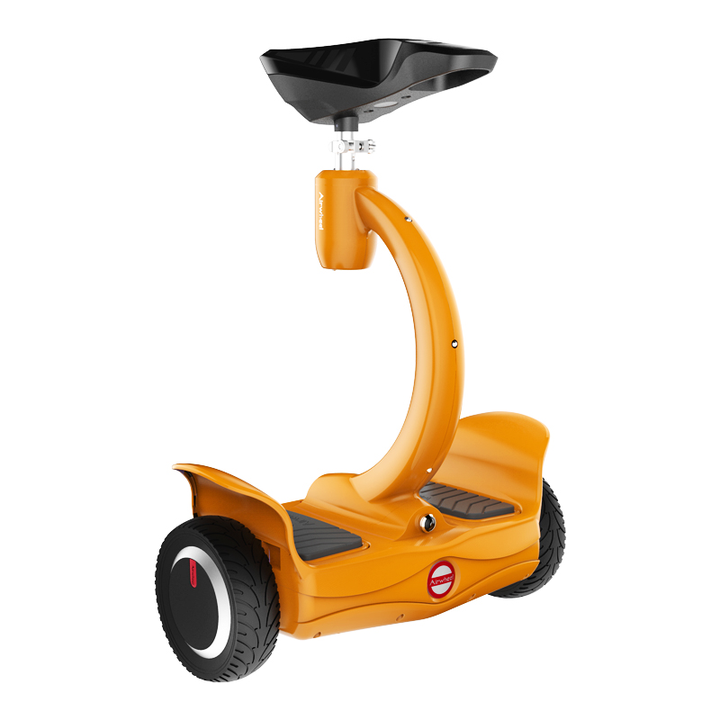 Airwheel爱尔威S8mini(橙色) 智能双轮电动平衡车 成人站坐两用代步车思维车