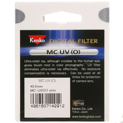 肯高滤镜UV镜 高清MCUV(O) 40.5MM、镜头保护镜