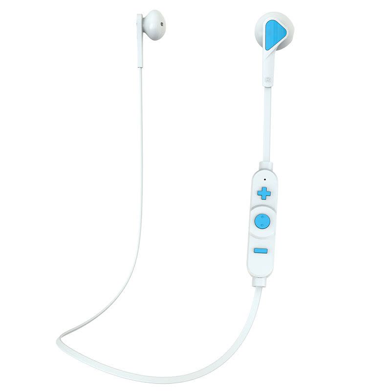 BYZ YS022 一拖二无线运动蓝牙4.1耳机 可通话线控 通用型入耳式白色 传输范围10米图片