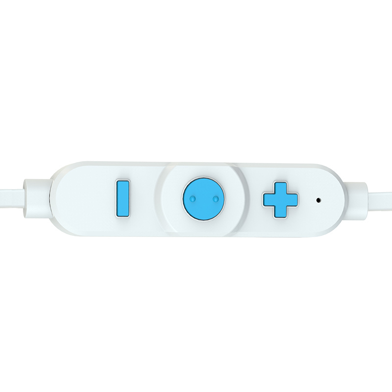 BYZ YS022 一拖二无线运动蓝牙4.1耳机 可通话线控 通用型入耳式白色 传输范围10米