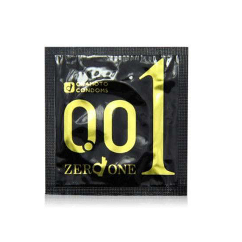 [001的薄]okamoto 冈本 0.01超薄避孕套 3个/盒 日本进口 超薄款