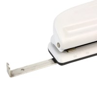 得力(deli)0121省力打孔机 四孔打孔器 打洞机 迷你文件打孔机 活页打孔器 纸张打孔器财务用品 颜色随机 打孔机