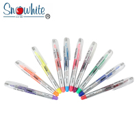 白雪（Snowhite）橙色/红色/黄色 颜色可选 荧光笔 PVP-626 （盒*12支）