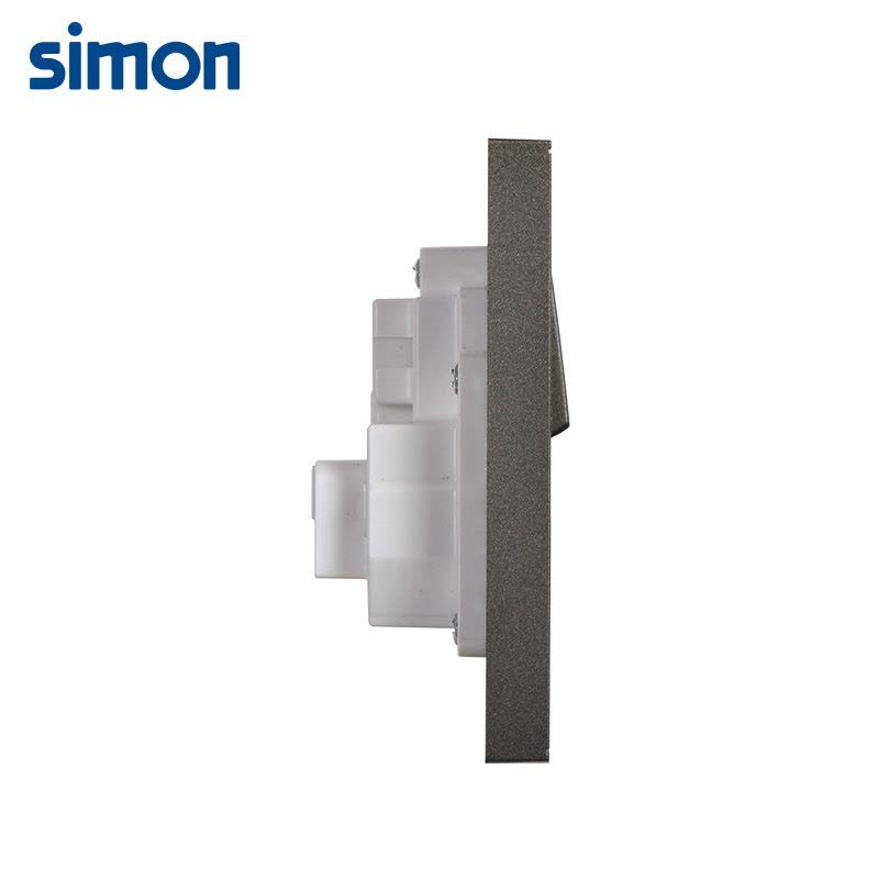 西蒙(simon)86型插座16A一开单控空调电源家用墙壁带开关三孔插座E6面板721682-61图片